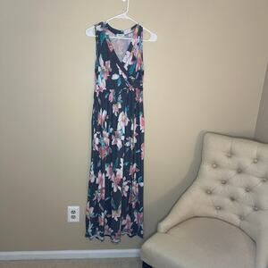 Sweet Lovely by Jen sleeveless Dress with pockets Large